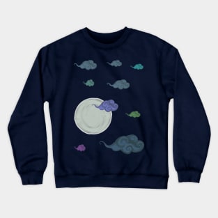 Cloudy Night Crewneck Sweatshirt